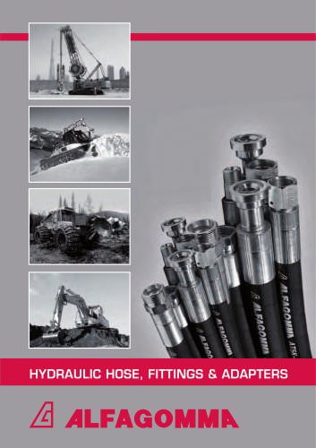 hydraulic hoses fittings adapters Alfagomma